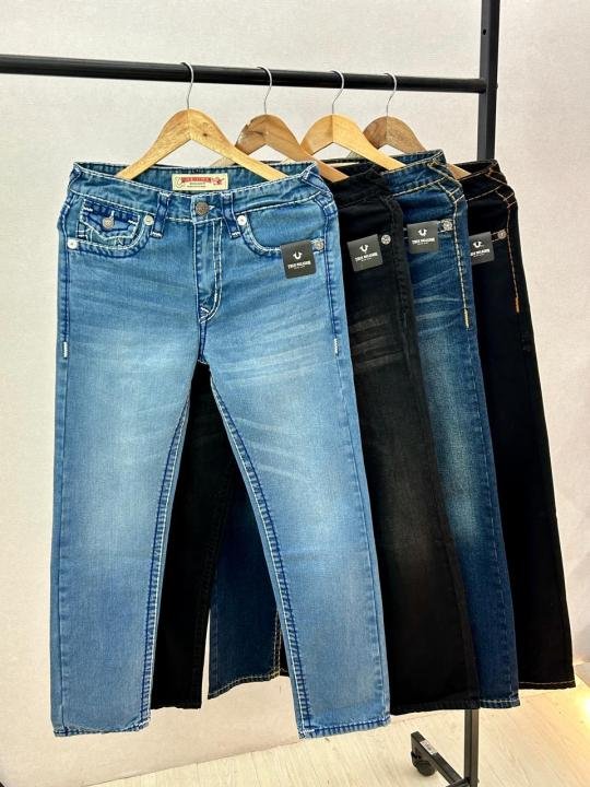True Religion Imported Blue Super Premium Denim F3822-bu2 - Image 2
