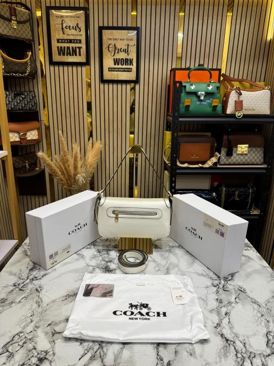 Coach Etta Flap Crossbody Bag With Box And Dust Bag - Image 4
