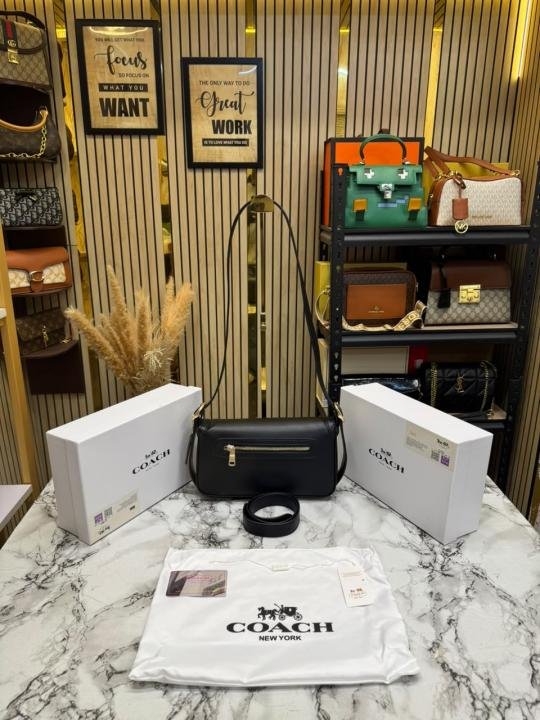 Coach Etta Flap Crossbody Bag With Box And Dust Bag - Image 3