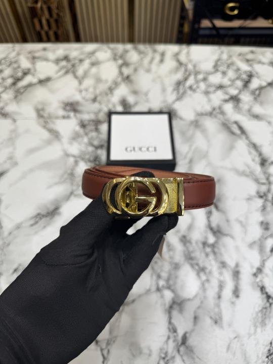 Gucci GG Marmont Leather Belt