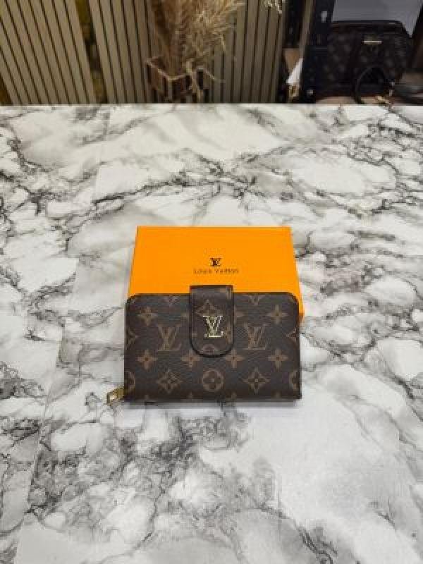 Louis Vuitton Signature Monogram Canvas Zip Around Long Wallet With Box