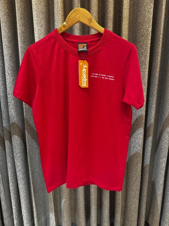 Superdry Red Imported Backside Tshirt