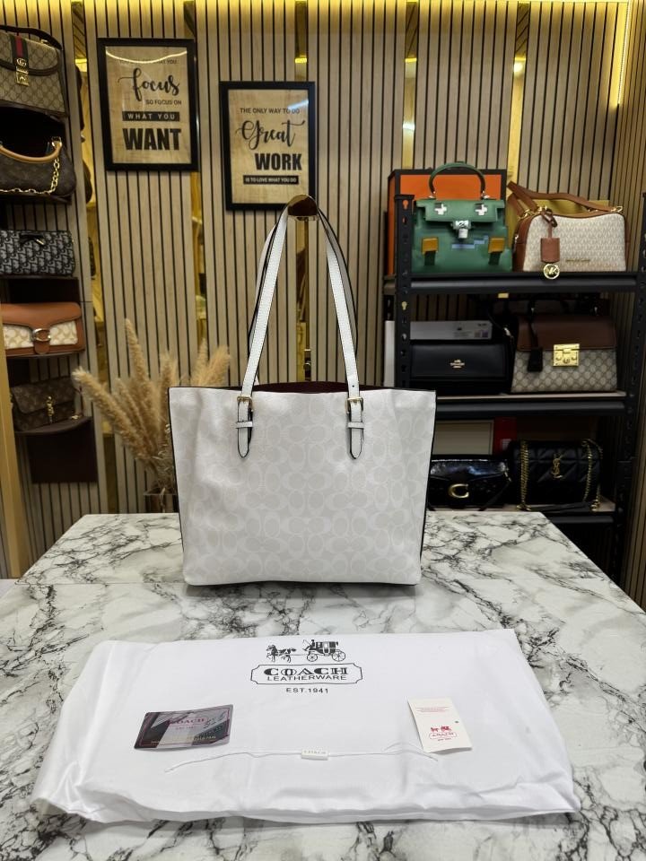 Coach Mollie Tote Bag With Dust Bag - Image 2