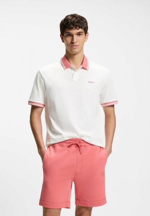 Boss Hug O Boss Cream Collar Neck Premium Polo T-shirt F3895-c1 - Image 9