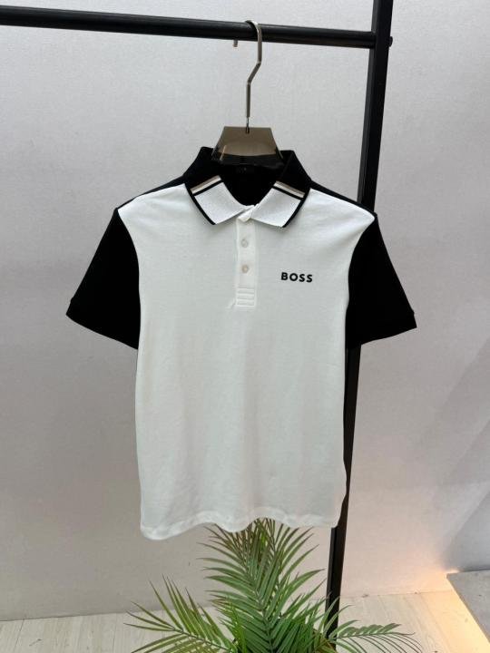Boss Hug O Boss White Collar Neck Premium Polo T-shirt F3895-w1 - Image 12