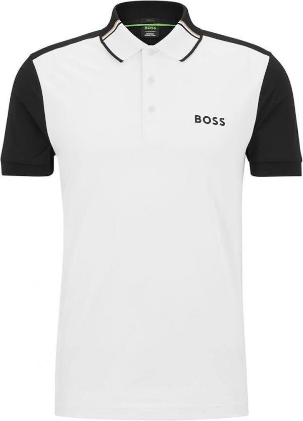 Boss Hug O Boss White Collar Neck Premium Polo T-shirt F3895-w1 - Image 9