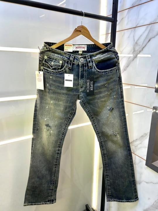 True Religion Imported Ripped Super Premium Denim F3908-d2 - Image 1