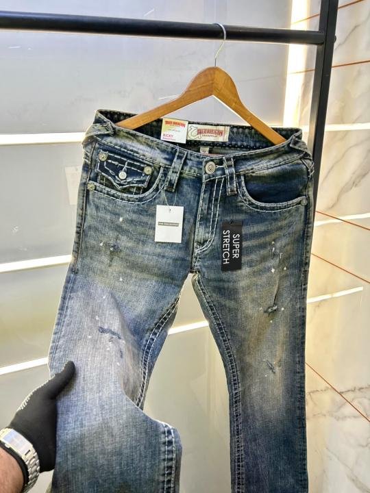 True Religion Imported Ripped Super Premium Denim F3908-d1 - Image 5
