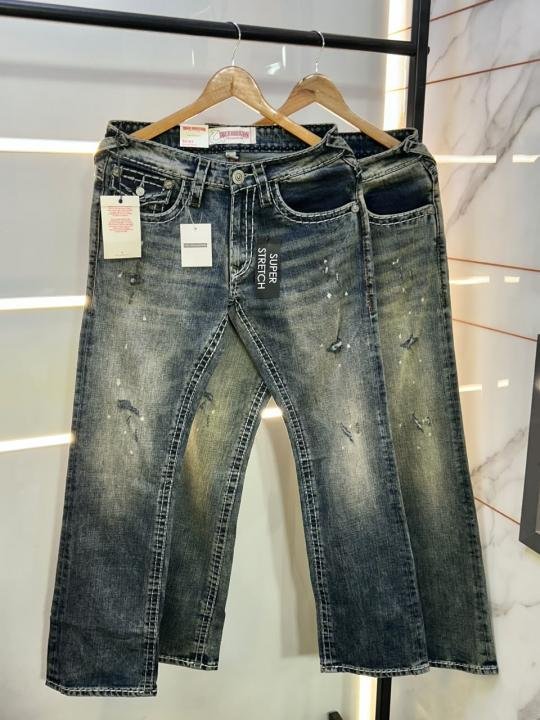 True Religion Imported Ripped Super Premium Denim F3908-d1 - Image 2