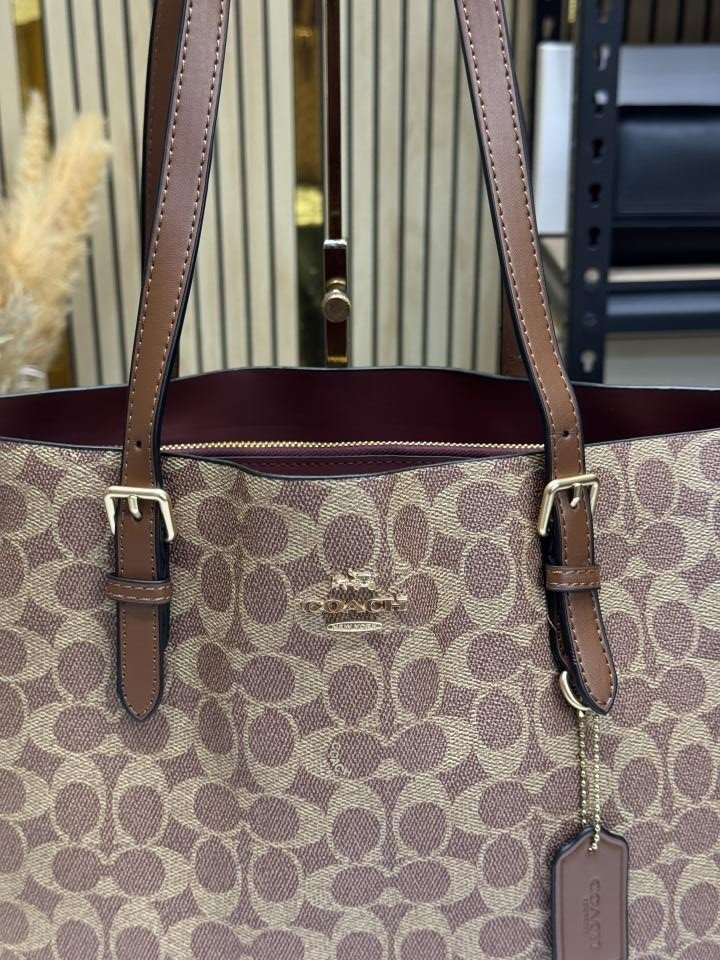Coach Mollie Tote Bag With Dust Bag - Image 5