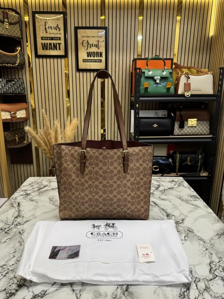 Coach Mollie Tote Bag With Dust Bag - Image 2