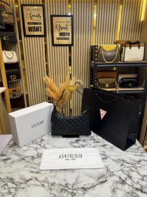 Guess Rianee Shoulder Bag With Box And Dust Bag Including Carry Bag - Image 3