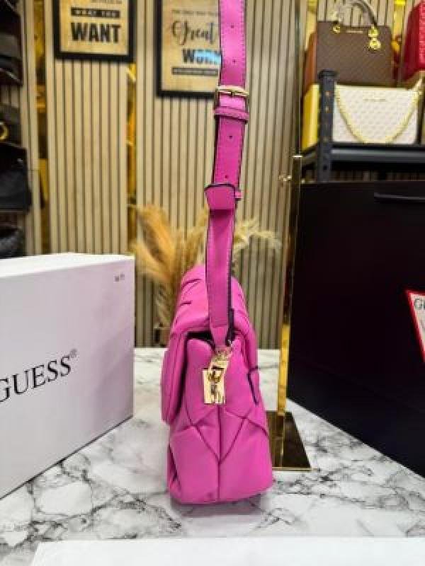 Guess Quilted Crossbody Bag With Box And Dust Bag Including - Image 3