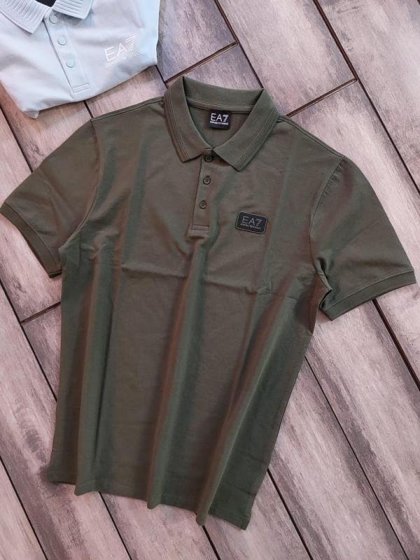 Emporio Armani Emporio Armani Green Polo Premium Collar Neck T-shirt F3937-gr - Image 12