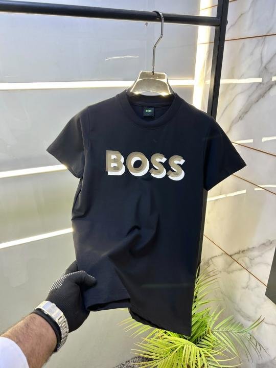Boss Black Premium Round Neck T-shirt F3677-bl - Image 3