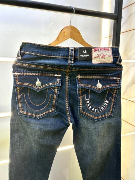 True Religion Imported Blue Super Premium Denim F3906-d2 - Image 4