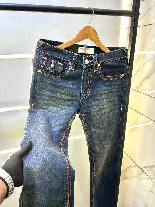 True Religion Imported Blue Super Premium Denim F3906-d2 - Image 3