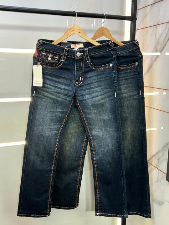 True Religion Imported Blue Super Premium Denim F3906-d2 - Image 2