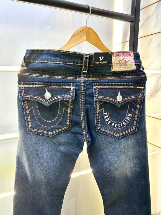 True Religion Imported Blue Super Premium Denim F3906-d1 - Image 4