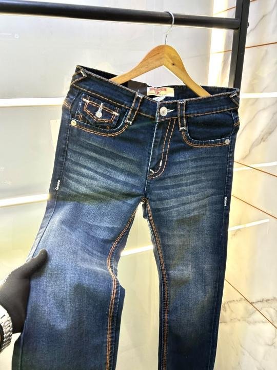 True Religion Imported Blue Super Premium Denim F3906-d1 - Image 3