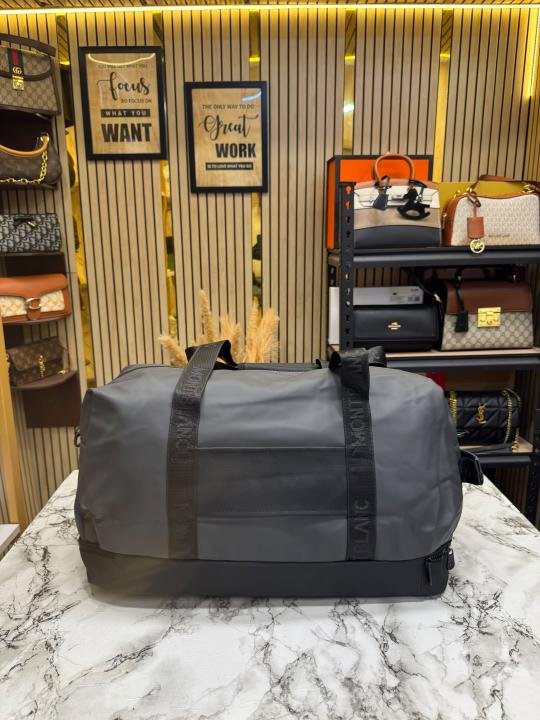 Montblanc Urban Travel Duffle Bag With Detachable Shoulder Strap - Image 3