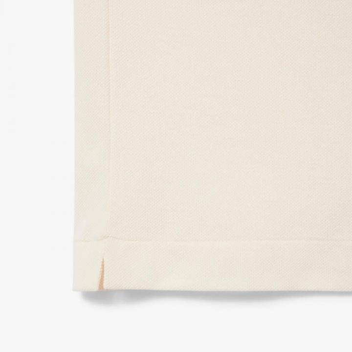 Lacoste Lacoste Cream Polo Premium Collar Neck T-shirt F3625-cr - Image 6