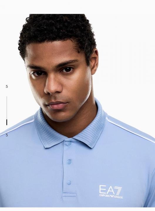 Emporio Armani Emporio Armani Sky Polo Premium Collar Neck T-shirt F3937-sk - Image 9