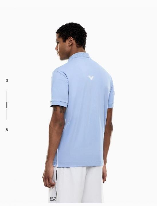 Emporio Armani Emporio Armani Sky Polo Premium Collar Neck T-shirt F3937-sk - Image 8