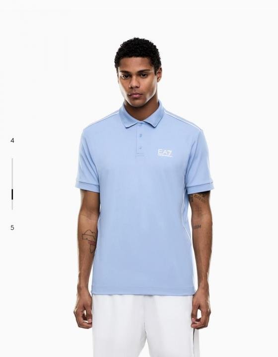 Emporio Armani Emporio Armani Sky Polo Premium Collar Neck T-shirt F3937-sk - Image 7