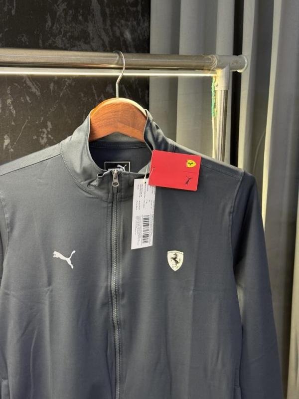 Puma Pum A BMW Motorsport Zipper Jacket Grey - Image 3
