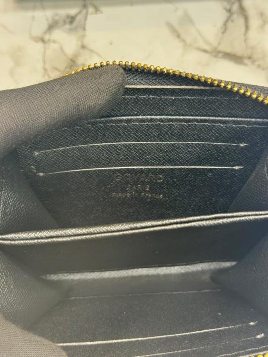 Goyard Zip Around Wallet In Goyardine Canvas With Box - Image 2