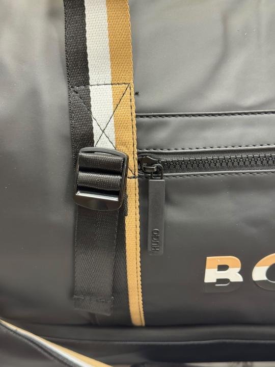 Boss Hugo Bos S Travel Duffle Bag Black Limited Edition - Image 9