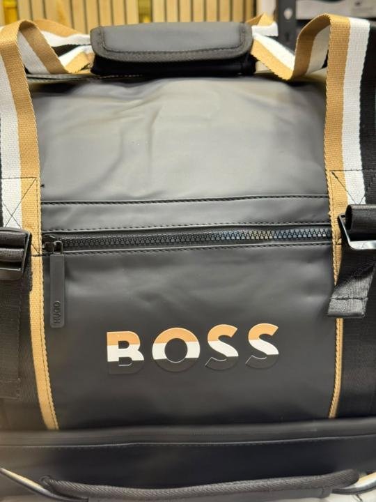 Boss Hugo Bos S Travel Duffle Bag Black Limited Edition - Image 2