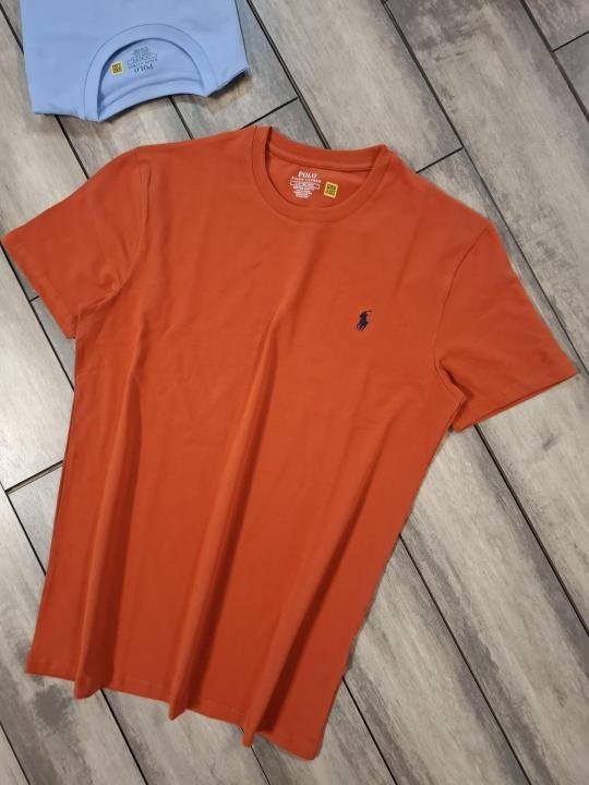 Ralph Lauren Ralph Lauren Brown Round Neck Premium Polo T-shirt F3597-br - Image 9