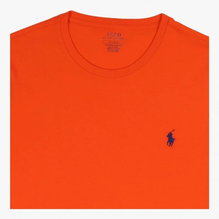 Ralph Lauren Ralph Lauren Brown Round Neck Premium Polo T-shirt F3597-br - Image 8