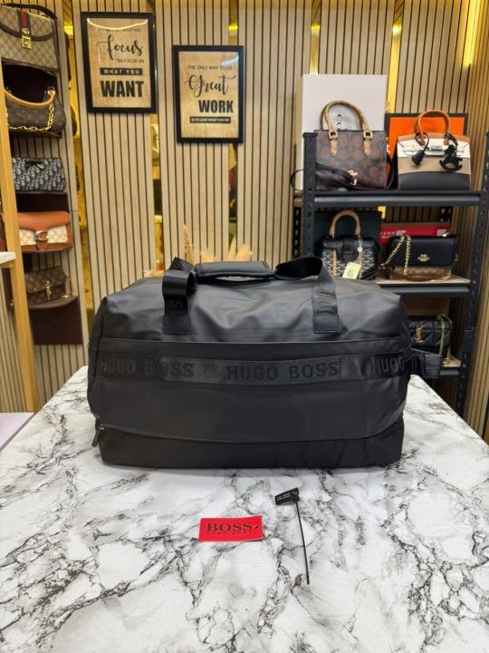 Boss Hugo Bos S Premium Quality Carry-on Travel Duffle Bag - Image 12