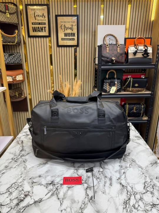 Boss Hugo Bos S Premium Quality Carry-on Travel Duffle Bag - Image 2