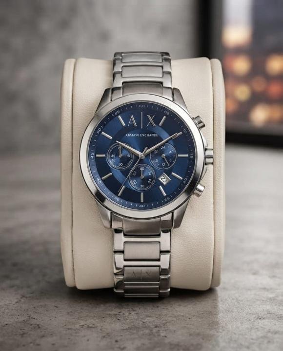 Armani Exchange Gunmetal Watch for Men - Best Price Online - Style 5 - Bootery - Image 1