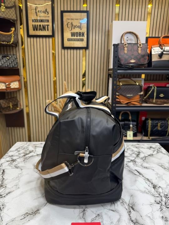 Boss BOS S Premium Weekender Travel Duffle Bag With Adjustable Shoulder Strap - Image 3