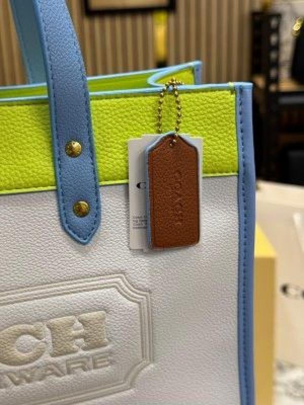 Michael Kors Michae L Kors Field Tote Bag Two Tone In Colorblock Signature With Double Og Box And Dustbag Including Carrybag - Image 4