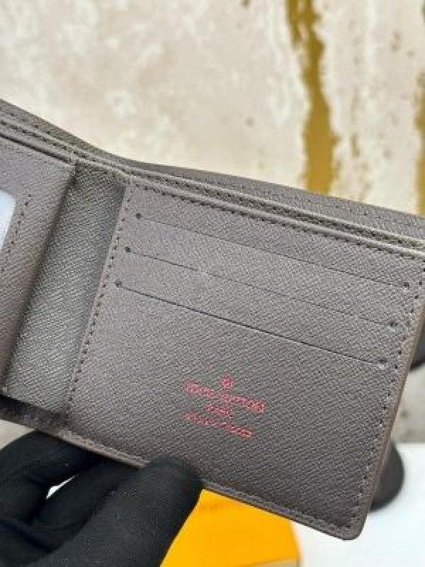 Louis Vuitton Loui Vuitton Brown Premium Wallet With Og Box Model No -28 - Image 3