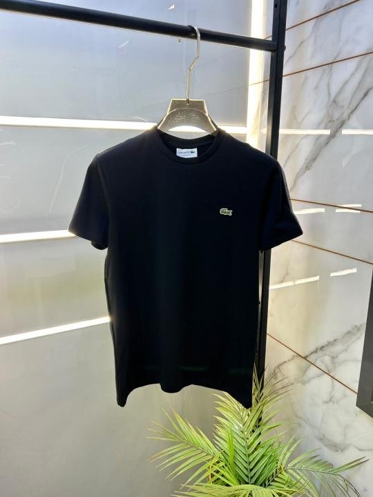 Lacoste Lacoste Black Premium Round Neck T-shirt F3826-b1