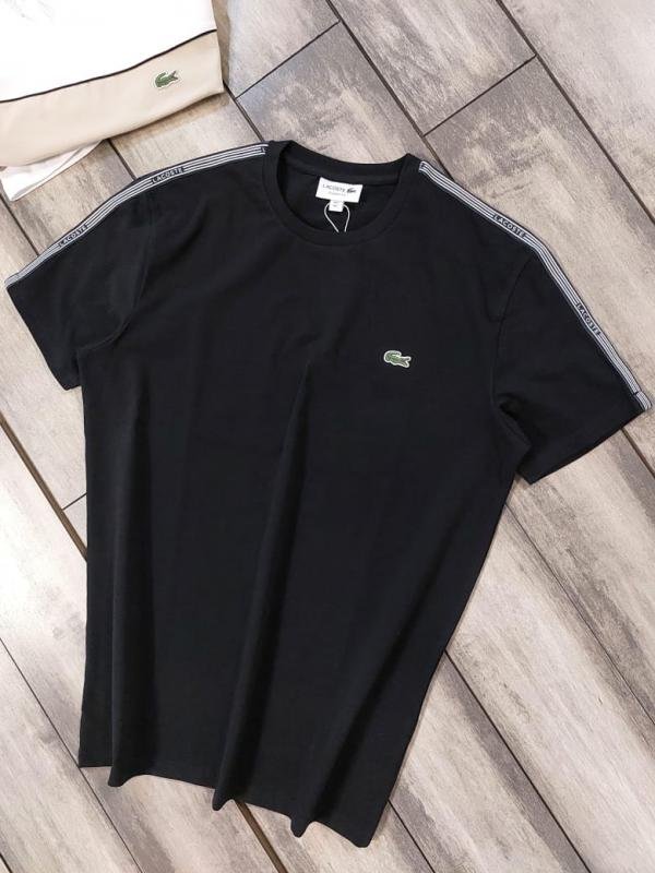Lacoste Lacoste Black Premium Round Neck T-shirt F3826-b1 - Image 11