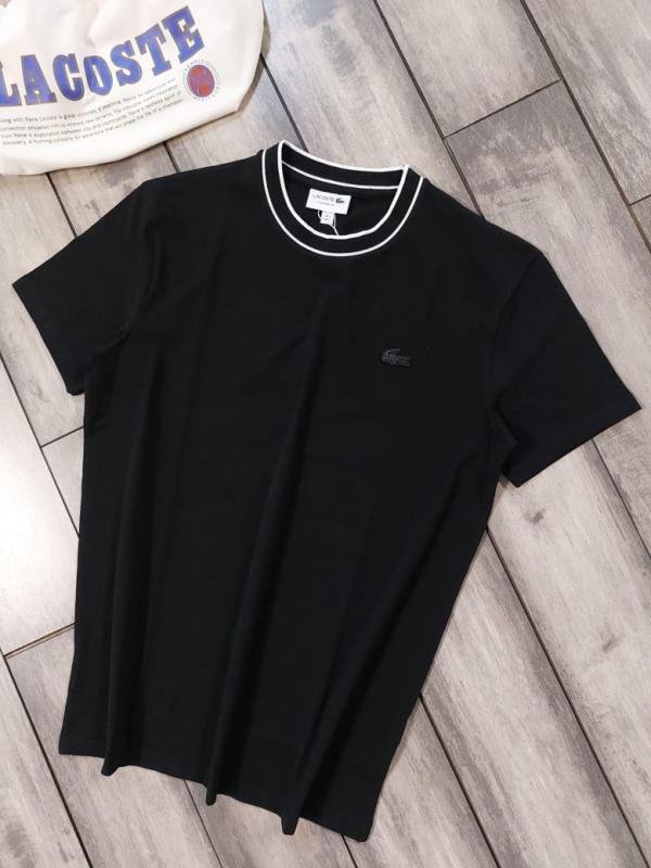 Lacoste Lacoste Black Premium Round Neck T-shirt F3826-b2 - Image 10