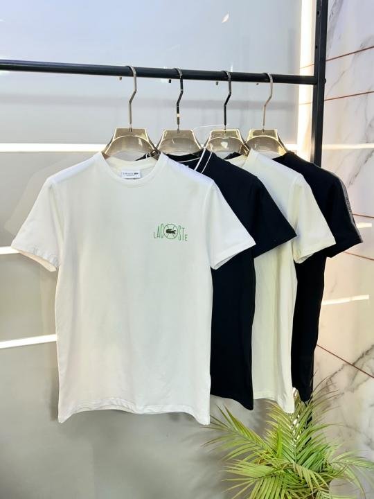Lacoste Lacoste Black Premium Round Neck T-shirt F3826-b2 - Image 6