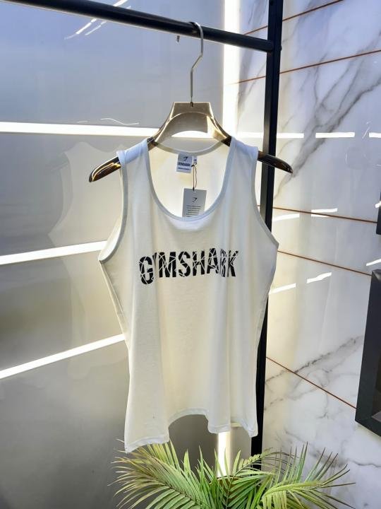 Gym Shark White Super Premium Sendo F3810-w3