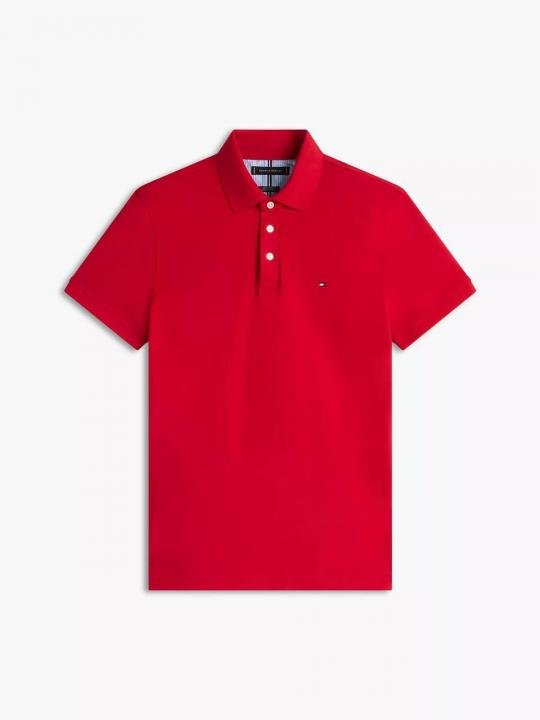 Tommy Hilfiger Tommy Hilfiger Maroon Polo Premium Collar Neck T-shirt F3934-ma - Image 8