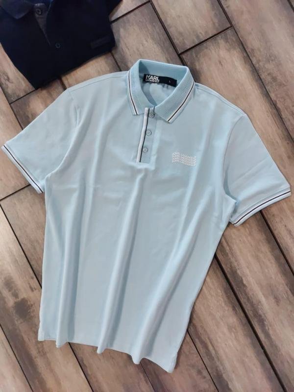 Karl Lagerfeld SKY Polo Premium Collar Neck T-shirt F3931-sk - Image 5