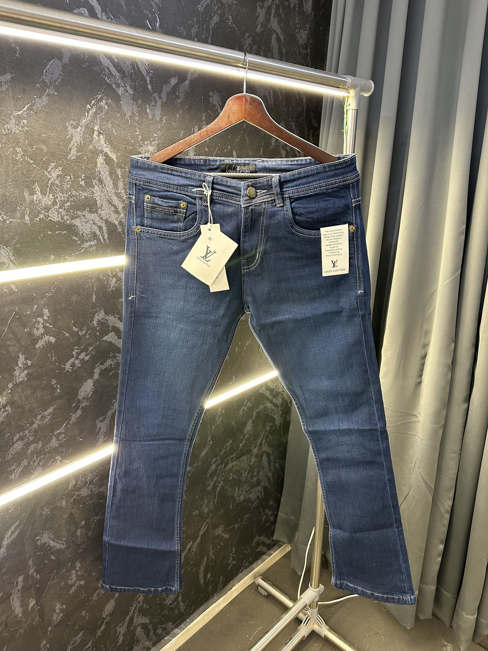 Louis Vuitton Boot Cut Denim Jeans Price in India - Buy at Bootery - Image 5