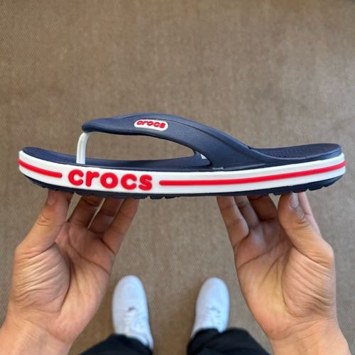 Buy Crocs croc bayaband flip navy pepper legit quality Shoes Online in India - Bootery - Image 8